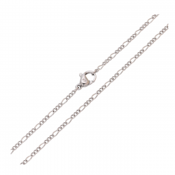 ŁAŃCUSZEK 60 CM 2 MM FIGARO S. STEEL TTM XUPING 92088