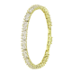 14k BRANSOLETKA POZŁACANA 19-17 CM 6 MM LUXURY XUPING 92235