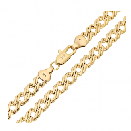 ŁAŃCUSZEK POZŁACANY 45 CM 6,5 MM ROMBO XUPING 92333