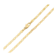 ŁAŃCUSZEK POZŁACANY 55 CM 2,5 MM GUCCI XUPING 92335