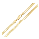ŁAŃCUSZEK POZŁACANY 55 CM 3,7 MM PANCERKA XUPING 92339