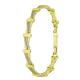 14K BRANSOLETKA POZŁACANA 19,5-17,5 CM 8 MM ELEGANCE XUPING 92643
