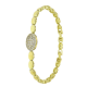 14K BRANSOLETKA POZŁACANA 18,5-16,5 CM 9 MM ELEGANCE XUPING 92656