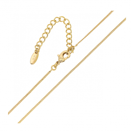 ŁAŃCUSZEK POZŁACANY 45+5 CM 1,4 MM PANCERECZKA XUPING 92774
