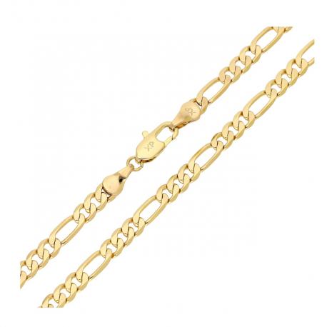 ŁAŃCUSZEK POZŁACANY 70 CM 4,4 MM FIGARO XUPING 92775