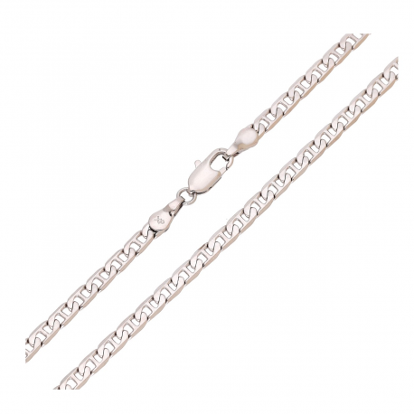 ŁAŃCUSZEK PLATYNOWANY 55 CM 3,4 MM GUCCI XUPING 92777