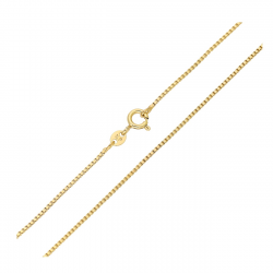 ŁAŃCUSZEK POZŁACANY 45 CM 1,2 MM WENECJANA XUPING 92789