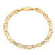 BRANSOLEKA POZŁACANA 19-17 CM 6 MM ELEGANCE XUPING 92845