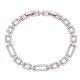 BRANSOLETKA PLATYNOWANA 19-17 CM 6 MM ELEGANTKA XUPING 92853