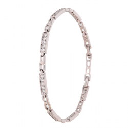 BRANSOLETKA PLATYNOWANA 19-17 CM 3,5 MM DELIKATNA XUPING 92856