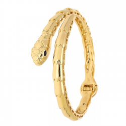 BRANSOLETKA POZŁACANA 56/19 MM ŻMIJA BANGLE XUPING 92935