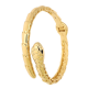BRANSOLETKA POZŁACANA 56/19 MM ŻMIJA BANGLE XUPING 92935