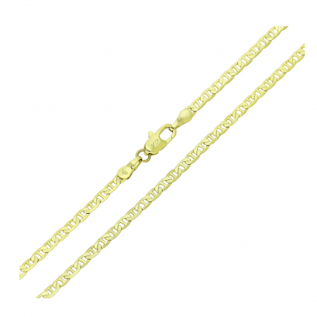 14K ŁAŃCUSZEK POZŁACANY 50 CM 2,6 MM GUCCI XUPING 93162