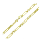 14K ŁAŃCUSZEK POZŁACANY 45 CM 4,6 MM OZDOBNY XUPING 93167