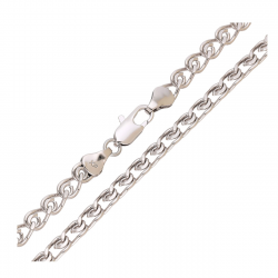 ŁAŃCUSZEK PLATYNOWANY 45 CM 5,5 MM NONNA XUPING 93379