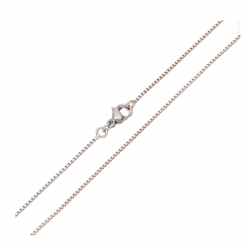 ŁAŃCUSZEK PLATYNOWANY 45 CM 1,2 MM WENECJANA XUPING 93387