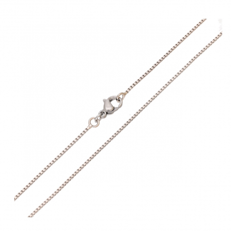 ŁAŃCUSZEK PLATYNOWANY 45 CM 1,2 MM WENECJANA XUPING 93387