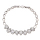 BRANSOLETKA PLATYNOWANA 19-17 CM 10 MM ELEGANCE XUPING 93483