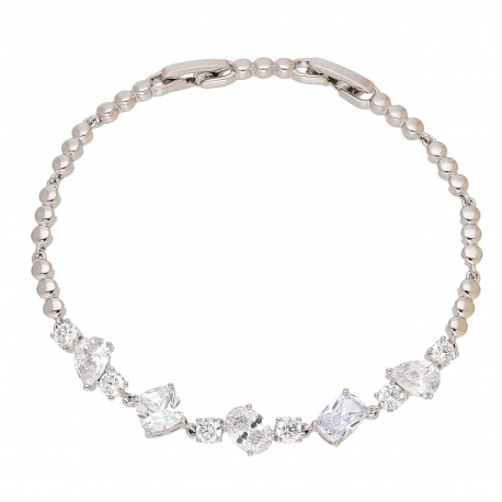 BRANSOLETKA PLATYNOWANA 19-17 CM 7 MM ELEGANCE XUPING 93495