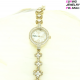 BRANSOLETKA POZŁACANA 20CM/23MM LUXURY ZEGAREK Z BRYLANTAMI XUPING 10494