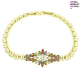 BRANSOLETKA POZŁACANA 19/17CM/15MM LUXURY XUPING JEWELRY 14019