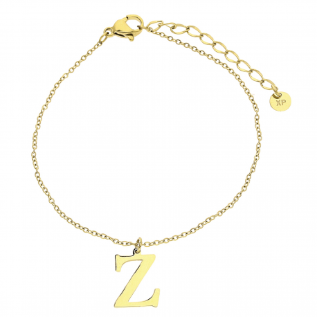 BRANSOLETKA POZŁACANA 16,5+4,5CM ZOFIA S.STEEL TTM XUPING 20352