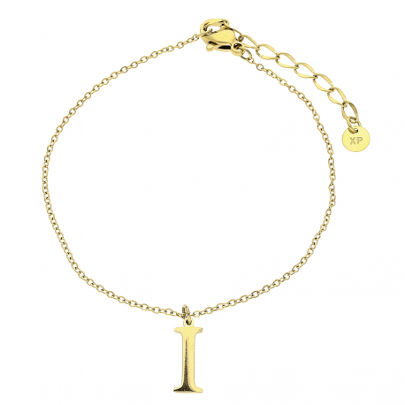 BRANSOLETKA POZŁACANA 16,5+4,5CM IRENA S.STEEL TTM XUPING 20364