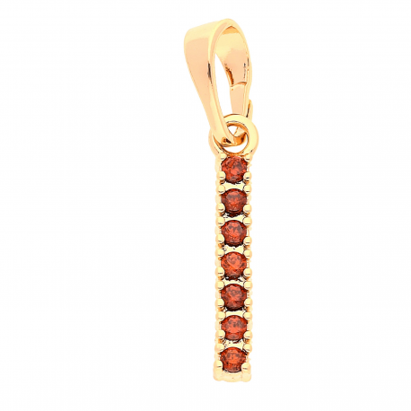 ZAWIESZKA POZŁACANA 22MM LITERKA XUPING 22268