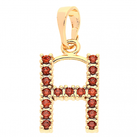 ZAWIESZKA POZŁACANA 22MM LITERKA XUPING 22275