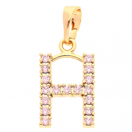 ZAWIESZKA POZŁACANA 22MM LITERKA XUPING 22276