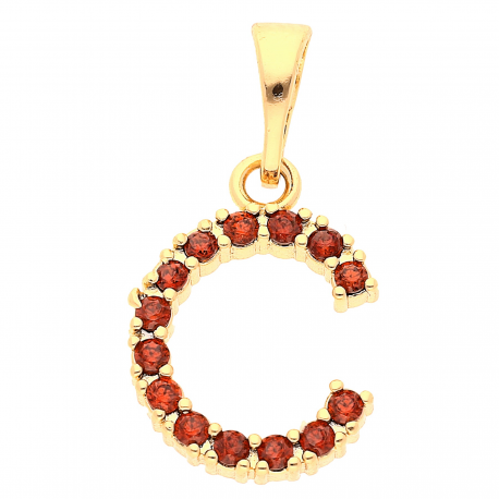 ZAWIESZKA POZŁACANA 22MM LITERKA XUPING 22310