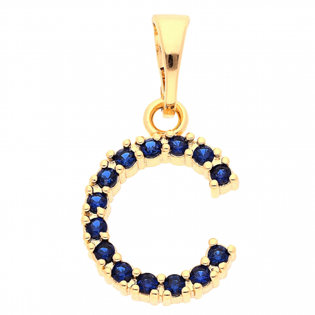 ZAWIESZKA POZŁACANA 22MM LITERKA XUPING 22314