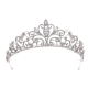 DIADEM BRYLANTOWY 5CM RODOWANY LUXURY XUPING 23837