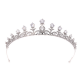 DIADEM BRYLANTOWY 3CM RODOWANY LUXURY XUPING 23833
