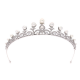 DIADEM BRYLANTOWY 3CM RODOWANY LUXURY XUPING 23832