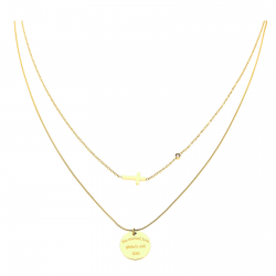 CELEBRYTKA POZŁACANA 37+6CM S. STEEL TTM XUPING 26142