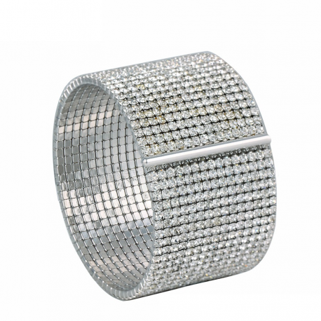 BRANSOLETKA RODOWANA 32MM ROYAL LUXURY XUPING 27690