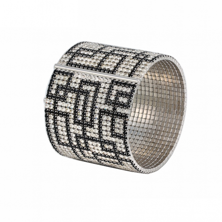 BRANSOLETKA RODOWANA 41MM ROYAL LUXURY XUPING 27689