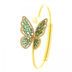 BRANSOLETKA POZŁACANA 14K 62/27MM ROYAL LUXURY 30816