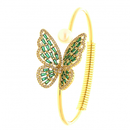 BRANSOLETKA POZŁACANA 14K 62/27MM ROYAL LUXURY 30816