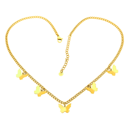 CELEBRYTKA POZŁACANA 41+5CM S. STEEL TTM XUPING 31203