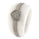 PIERŚCIONEK CERAMIC WHITE 13MM S. STEEL TTM XUPING 32518