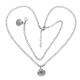 CELEBRYTKA 44+5CM Z BRANSOLETKĄ 19+3CM S. STEEL TTM XUPING 34386
