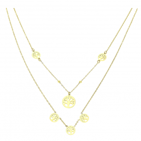 CELEBRYTKA POZŁACANA 39+6CM STAINLESS STEEL TTM XUPING 34863