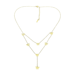 CELEBRYTKA POZŁACANA 39+6CM STAINLESS STEEL TTM XUPING 34876