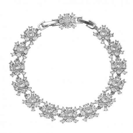 BRANSOLETKA RODOWANA 18-16CM 10MM LUXURY XUPING 35251