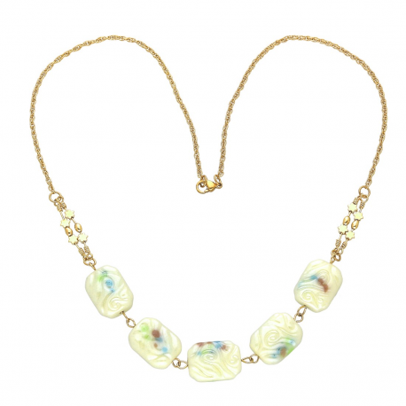 CELEBRYTKA POZŁACANA 49 CM PEARL STONE XUPING 36031