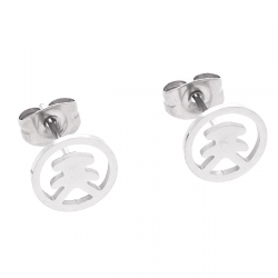 KOLCZYKI 9 MM S. STEEL TTM XUPING 37882