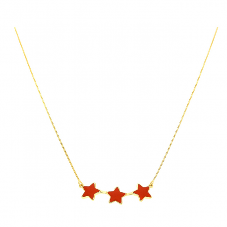 CELEBRYTKA POZŁACANA 37 CM RED STARS XUPING 39538