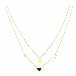 CELEBRYTKA POZŁACANA 44+5 CM S. STEEL TTM XUPING 39986